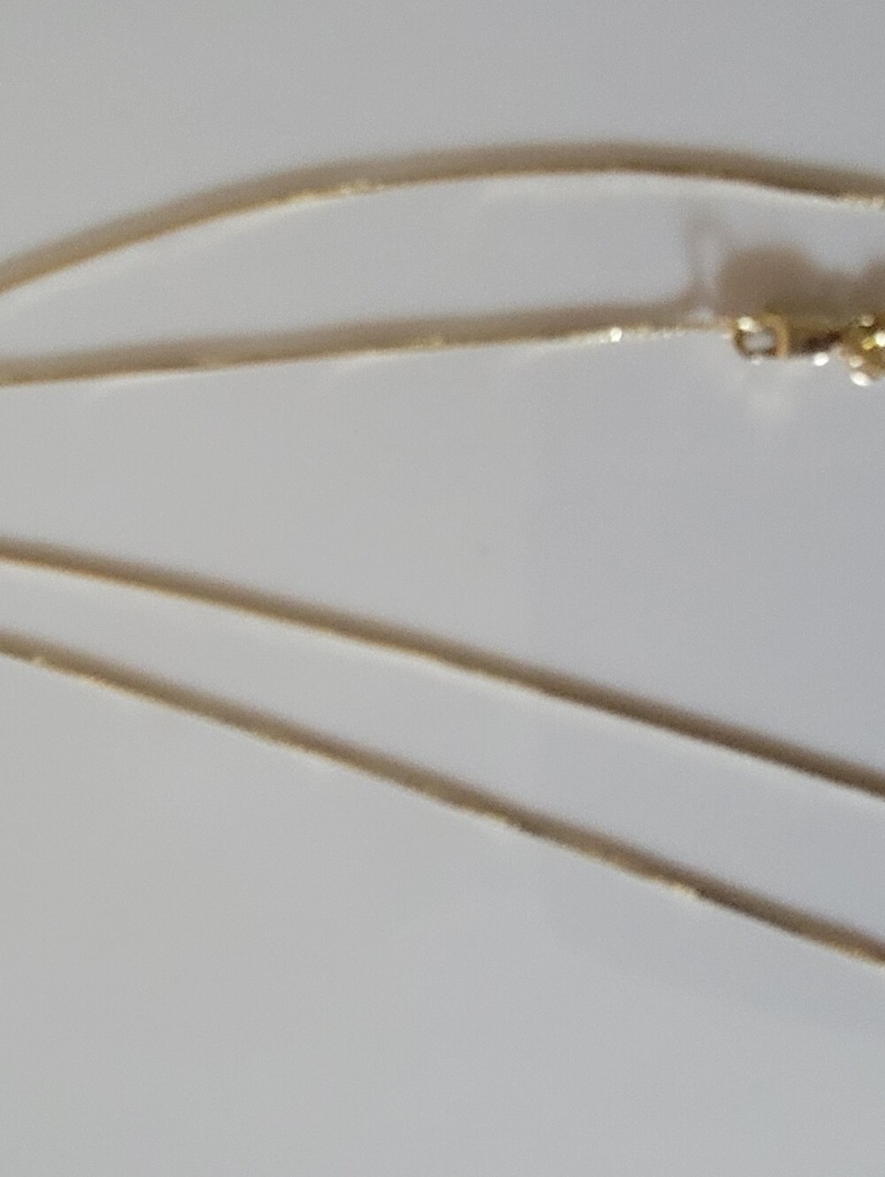 10k Yellow Gold 20" Box Chain - Picture 3 of 4